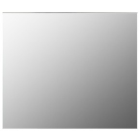VidaXL Ogledalo brez okvirja 80x60 cm steklo