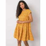 Factoryprice Ženska obleka Eve STITCH &amp; SOUL yellow D50051Z30268_364777 XL