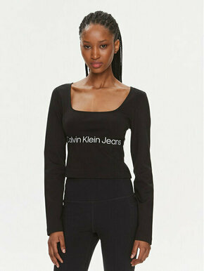 Calvin Klein Jeans Bluza J20J222013 Črna Regular Fit