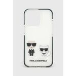 Karl Lagerfeld iphone 13 pro / 13 6,1" hardcase bel/white karl&amp;choupette