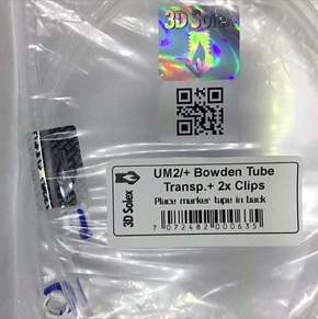 3D Solex Bowden Tube &amp; Clips - 2