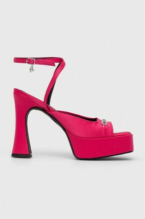 Sandali Karl Lagerfeld LAZULA roza barva