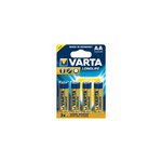 Alkalna baterija Varta Longlife LR6 AA, 4 kos