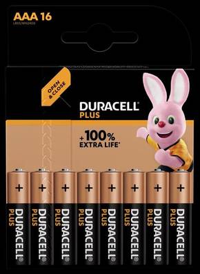 Duracell Alkalne baterije Duracell Basic LR03/AAA 16 kos