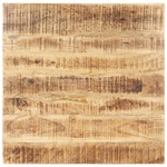 vidaXL Mizna plošča iz trdnega mangovega lesa 15-16 mm 80x80 cm