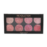 Makeup Revolution London Blush Palette paletka 8 senčil 13 g odtenek Blush Queen za ženske