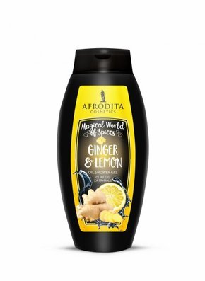 Kozmetika Afrodita gel za prhanje Ginger &amp; Lemon