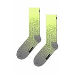 Nogavice Happy Socks Fade Sock zelena barva - zelena. Nogavice iz kolekcije Happy Socks. Model izdelan iz elastičnega, vzorčastega materiala.