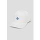 Bombažna bejzbolska kapa North Sails bela barva - bela. Kapa s šiltom vrste baseball iz kolekcije North Sails. Model izdelan iz enobarvne tkanine.