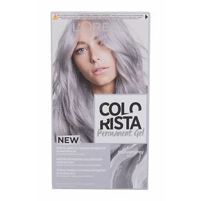 L´Oréal Paris Colorista Permanent Gel barva za lase za barvane lase za vse vrste las 60 ml odtenek Silver Grey