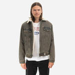Jeans jakna Guess moška, rjava barva, M2BN01D4S10 F9JA - rjava. Jakna iz kolekcije Guess. Delno podložen model, izdelan iz jeansa.
