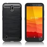 Ovitek Carbon Shield TPU za Nokia C1 - Črna KP19346