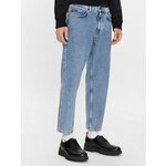 Hugo Jeans hlače 50507854 Modra Loose Fit