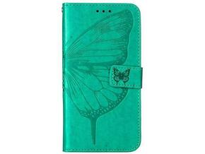 Chameleon Samsung Galaxy S24+ - Preklopna torbica (WLGO-Butterfly) - turkizna