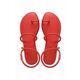 Sandali Havaianas UNA PITANGA ženski, rdeča barva, 4149611.2090 - rdeča. Sandali iz kolekcije Havaianas. Model izdelan iz sintetičnega materiala. Lahek in udoben model, idealen za vsakodnevno nošenje.