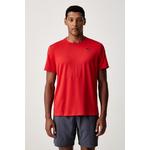 Puma trening kratka majica moška Essentials Solid cat Tee rdeča 525908