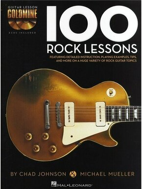 Hal Leonard Chad Johnson/Michael Mueller: 100 Rock Lessons Notna glasba