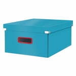 Modra škatla za shranjevanje Leitz Cosy Click &amp; Store, dolžina 48 cm