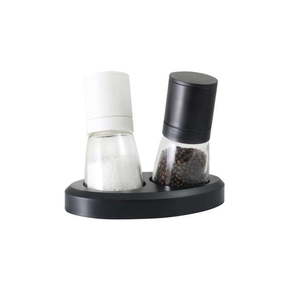 Set mlinčkov za poper in sol Vialli Design Black&amp;White