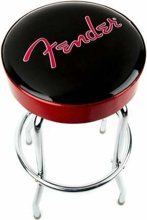 Fender Red Sparkle Logo 30" Barski stol