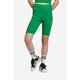 Kratke hlače adidas Originals ženski, zelena barva - zelena. Kratke hlače iz kolekcije adidas Originals, izdelane iz gladke pletenine. Model iz raztegljivega materiala, ki se prilega obliki.