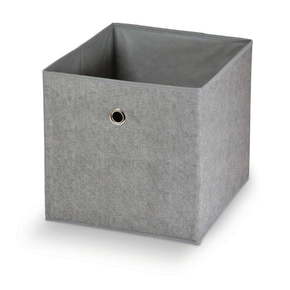 Siva škatla za shranjevanje Domopak Stone