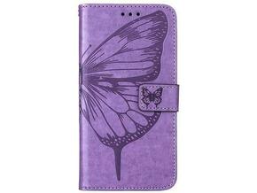 Chameleon Samsung Galaxy A05s - Preklopna torbica (WLGO-Butterfly) - vijolična