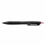 Uni "SXN-157S Jetstream Sport" pero z gumbom, rdeče ohišje pero, rdeče