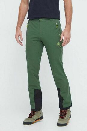 Outdooor hlače LA Sportiva Orizion zelena barva - zelena. Outdooor hlače iz kolekcije LA Sportiva. Model izdelan iz materiala tipa softshell.