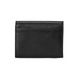 Usnjena denarnica Polo Ralph Lauren ženski, črna barva - črna. Mala denarnica iz kolekcije Polo Ralph Lauren. Model izdelan iz naravnega usnja.