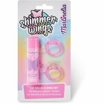 Martinelia Shimmer Wings Lip Balm &amp; Ring Set set (za otroke)