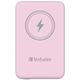 VERBATIM Powerbank Charge 'n' Go, magnetna, 10000 mAh, USB-C, roza