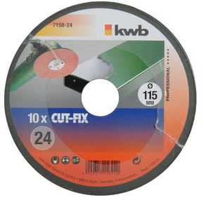KWB brusilna plošča za kovino CUT-FIX GR 24 (715824)