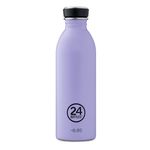 Steklenica 24bottles vijolična barva - vijolična. Steklenica iz kolekcije 24bottles.