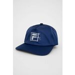 Fila kapa - mornarsko modra. Baseball kapa iz kolekcije Fila. Model izdelan iz tkanine s potiskom.