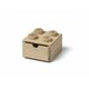 LEGO lesena namizna škatla 4 s predalom (svetel les)