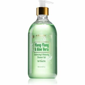 Arganicare Ylang Ylang &amp; Aloe Vera relaksacijski gel za prhanje 500 ml