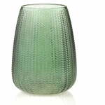Zelena steklena vaza (višina 24 cm) Sevilla – AmeliaHome