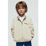 Otroška dvostranska jakna Mayoral siva barva - siva. Otroški jakna iz kolekcije Mayoral. Nepodložen model, izdelan iz vzorčaste tkanine. Poliester zagotavlja večjo odpornost na gubanje.