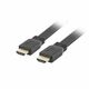 Lanberg lanberg ca-hdmi-21cu-0010-bk kabel hdmi 1 m hdmi tipa a (standard) črn
