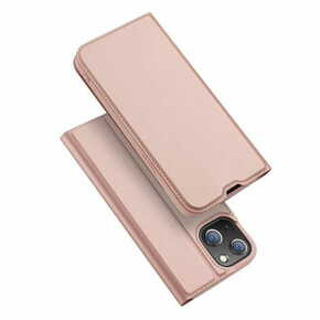 Slomart ovitek dux ducis skin pro holster flip cover za iPhone 14 plus roza
