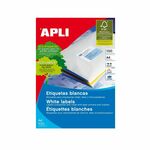 NEW Lepila/Etikete Apli 581288 100 Listi 97 x 42,4 mm akrilen Papir 100 Kosi