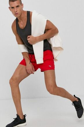 Puma kopalne hlače - rdeča. Plavajoče hlače iz zbirke Puma. Model narejen iz udoben material.