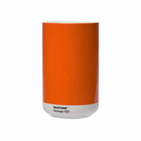 Oranžna keramična vaza - Pantone
