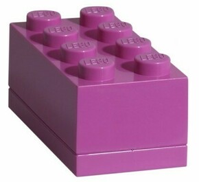 LEGO mini box 8 - roza 46 x 92 x 43 mm