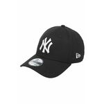 New Era kapa Thirty League Basic - črna. Kapa s šiltom vrste baseball iz kolekcije New Era. Model izdelan iz enobarvne tkanine.