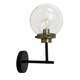 shumee Lens lamp stenska svetilka črna + patina mat 1x40w e14 brezbarvni senčnik