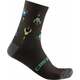 Castelli Aperitivo 15 Sock Dark Grey 2XL Kolesarske nogavice