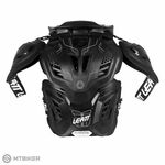 Ščitnik za telo Leatt Fusion vest 3.0, črn (XXL (184-196 cm))