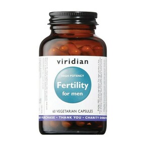 Podpora za plodnost za moške Viridian (60 kapsul)